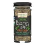 Frontier Herb Rosemary Leaf, Organic, Whole, .85 Oz