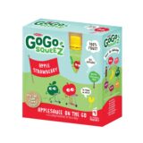 Gogo Squeeze Organic Applesauce, Apple Strawberry, Case Of 12, 3.2 Oz.