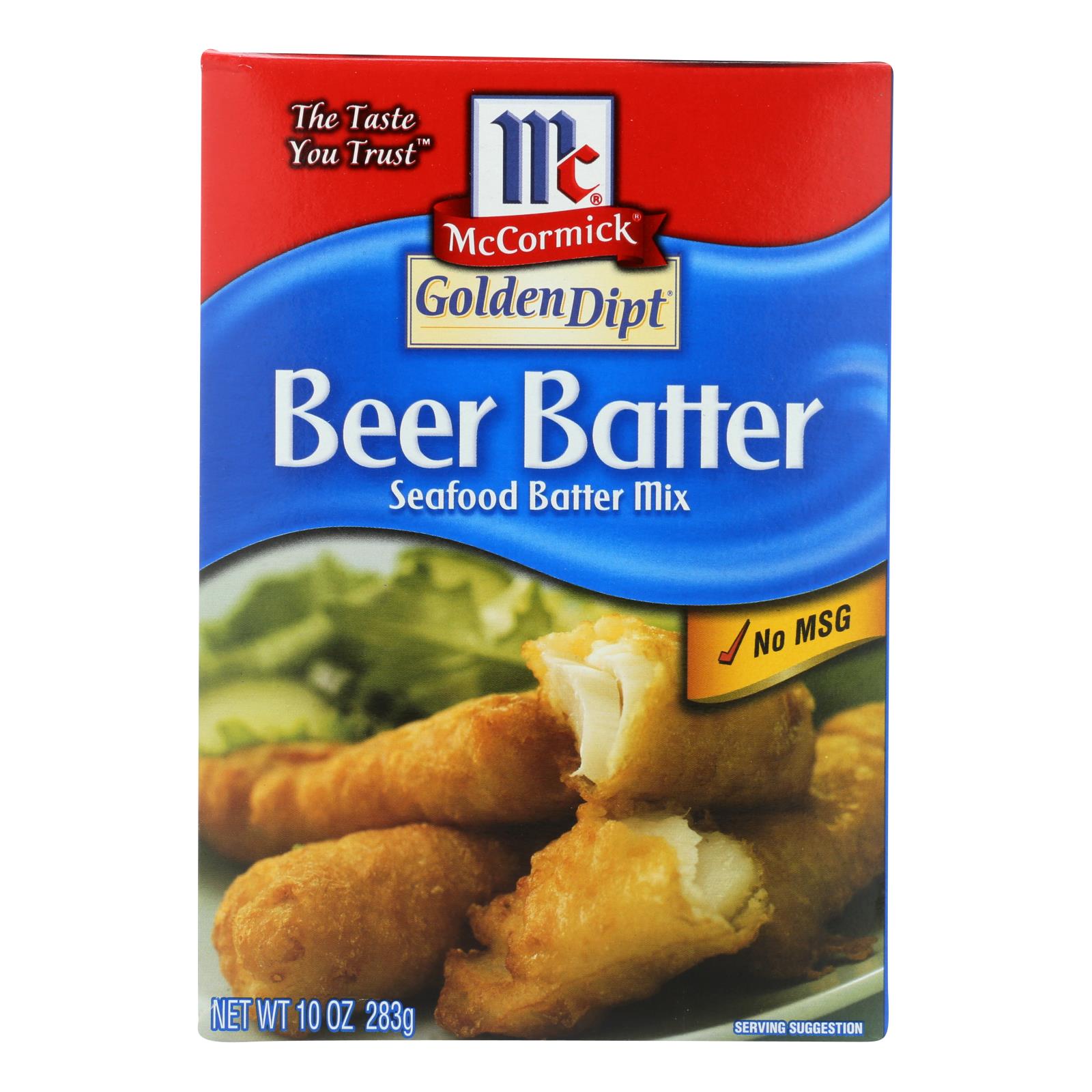 Golden Dipt, Breading, Beer Batter, Case Of 8, 10 Oz.