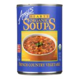 Amy's, Organic Soup, Vegetarian Hearty French Country, Case Of 12, 14.4 Oz