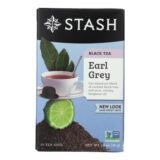 Stash Tea Earl Grey, 20 Tea Bags, Case Of 6