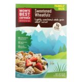 Mom's Best Naturals Wheat-fuls, Sweetened, Case Of 12, 24 Oz.