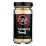 Sushi Chef White Sesame Seeds, Case Of 12, 3.75 Oz.