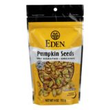 Eden Foods Organic Pumpkin Seeds, Dry Roasted, Case Of 15, 4 Oz.