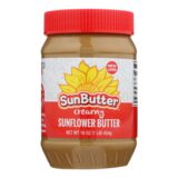 Sunbutter Sunbutter, Creamy, Case Of 6, 16 Oz