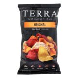 Terra Chips Exotic Vegetable Chips, Original, Case Of 12, 5 Oz.