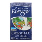 Eden Foods Eden Soy Organic Original Soymilk, Case Of 12, 32 Fl Oz.
