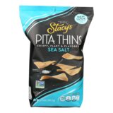 Stacy's Pita Chips Simply Naked Pita Chips, Case Of 8, 6.75 Oz.