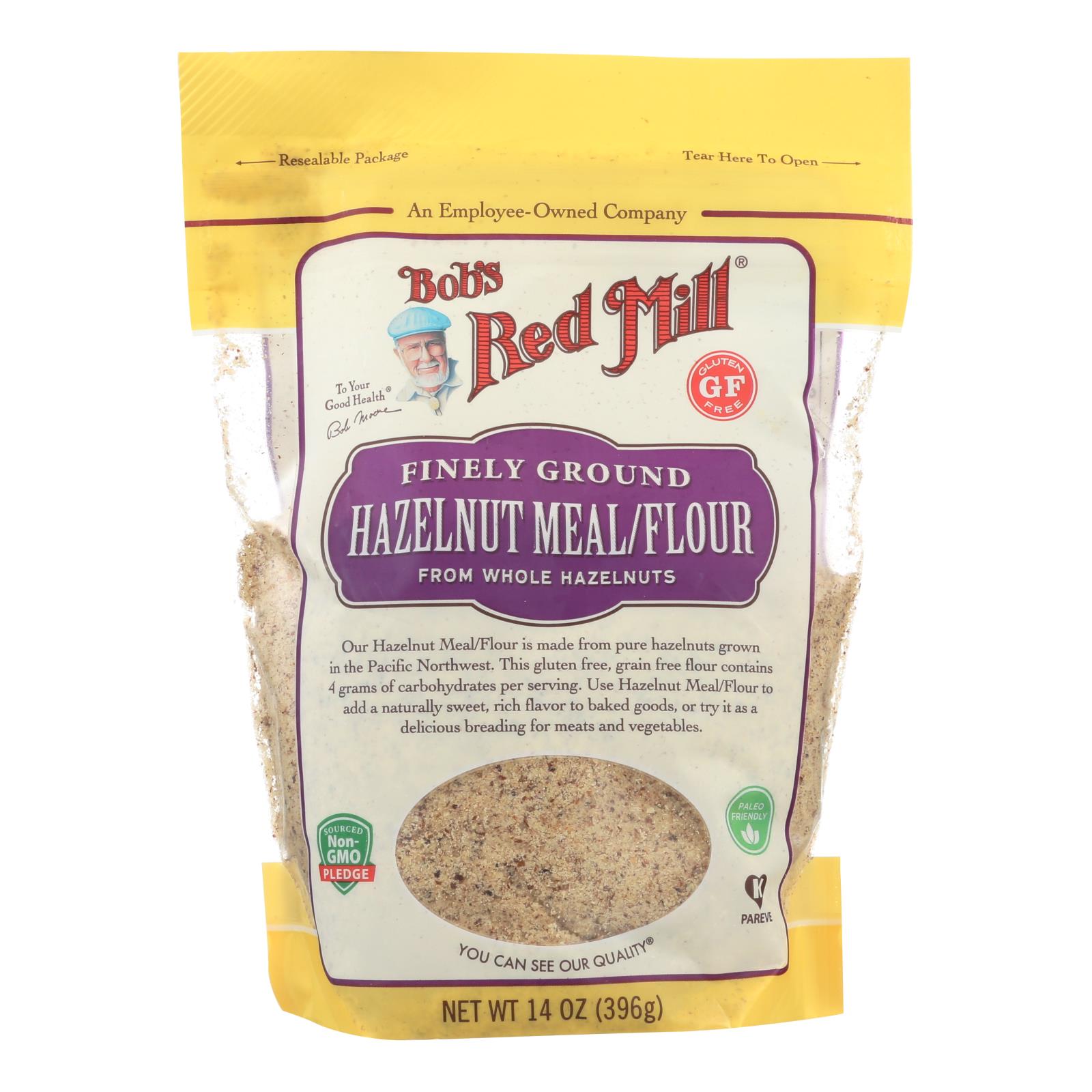 Bob's Red Mill, Meal/flour, Hazelnut, Case Of 4, 14 Oz
