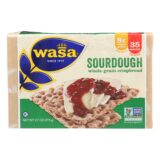 Wasa Crispbread Rye Crispbread, Sourdough, Case Of 12, 9.7 Oz.