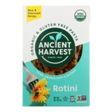 Ancient Harvest Organic Gluten Free Quinoa Supergrain Pasta, Rotelle, Case Of 12, 8 Oz