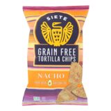 Siete Tortilla Chip, Nacho, Case Of 12, 5 Oz