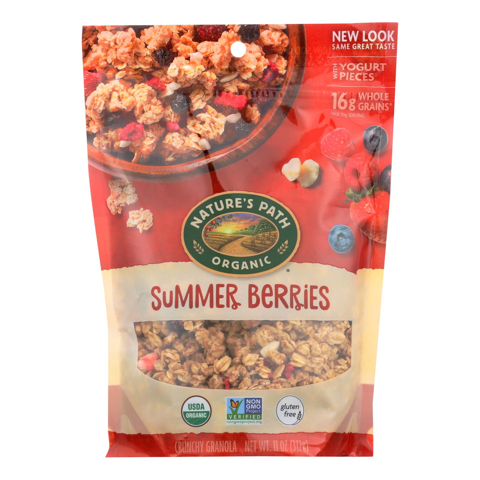 Nature's Path Organic Summer Berries Granola, Case Of 8, 11 Oz.