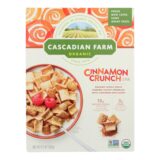 Cascadian Farm Organic Cereal, Cinnamon Crunch, Case Of 10, 9.2 Oz