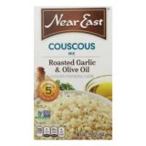Near East Couscous Roasted, Olive Oil And Garlic, Case Of 12, 5.8 Oz.