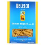 De Cecco Pasta, Pasta, Penne Rigate, Case Of 12, 16 Oz