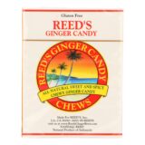 Reed's Ginger Beer Chewy Ginger Candy Rolls, Case Of 20, 2 Oz