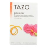 Tazo Tea Herbal Tea, Passion, Case Of 6, 20 Bag