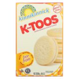 Kinnikinnick Vanilla Creme Sandwich Cookies, Case Of 6, 8 Oz.