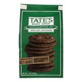 Tate's Bake Shop Double Chocolate Chip Cookies, Case Of 12, 7 Oz.