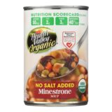 Health Valley Organic Soup, Minestrone No Salt Added, Case Of 12, 15 Oz.
