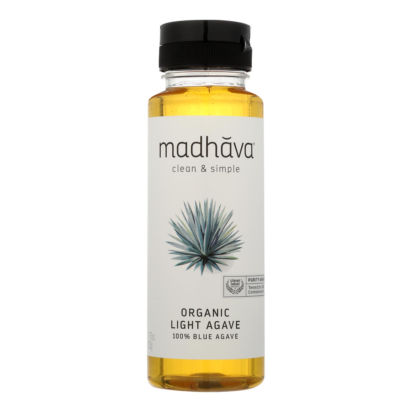Madhava Honey Golden Light Agave, Case Of 6, 11.75 Fl Oz.