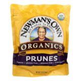 Newman's Own Organics Organic Pitted, Prunes, Case Of 12, 12 Oz.