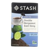 Stash Tea Earl Grey Black, Double Bergamot, Case Of 6, 18 Bags