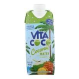 Vita Coco Coconut Water, Pineapple, Case Of 12, 500 Ml