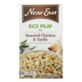 Near East Rice Pilaf Mix, Chicken And Garlic, Case Of 12, 6.3 Oz.