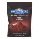 Ghirardelli Baking Cocoa, Premium, 100 Percent Unsweetened, 8 Oz, Case Of 6