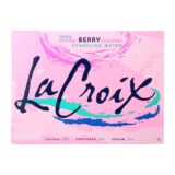 Lacroix Sparkling Water, Berry, Case Of 2, 12 Fl Oz.