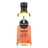 Spectrum Naturals Refined Walnut Oil, Case Of 12, 16 Fl Oz.