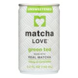 Matcha Love Unsweetened Tea, Case Of 20, 5.2 Oz.