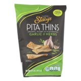 Stacy's Pita Chips Perfectly Thymed Pita Crisps, Case Of 8, 6.75 Oz.