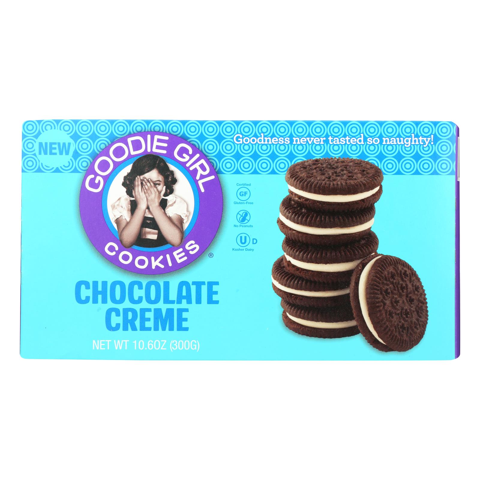 Goodie Girl Cookies, Cookies, Chocolate Creme, Case Of 6, 10.6 Oz.