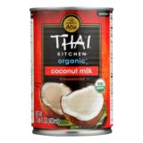 Thai Kitchen Organic Lite Coconut Milk, Case Of 12, 13.66 Fl Oz.