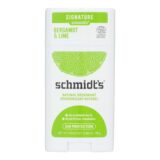 Schmidt's - Deodorant Brgmnt&lme Stk - 1 Each - 2.65 Oz