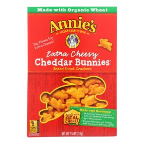 Annie's Homegrown, Chddr Bnnies  X-cheese, Case Of 12-7.5 Oz.
