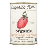 Organico Bello Tomatoes, Organic, Chopped, Case Of 12, 14.28 Oz
