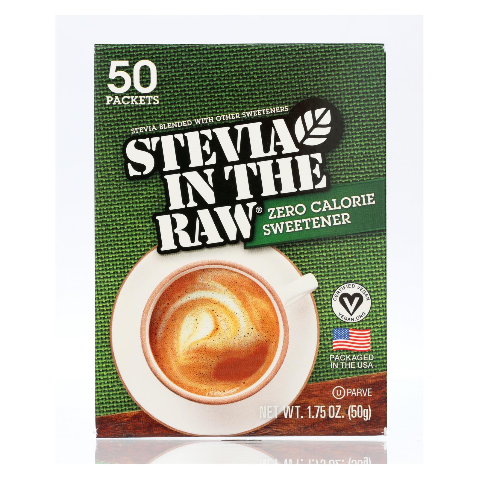 Stevia In The Raw Sweetener, Packets, Case Of 12, 50 Count