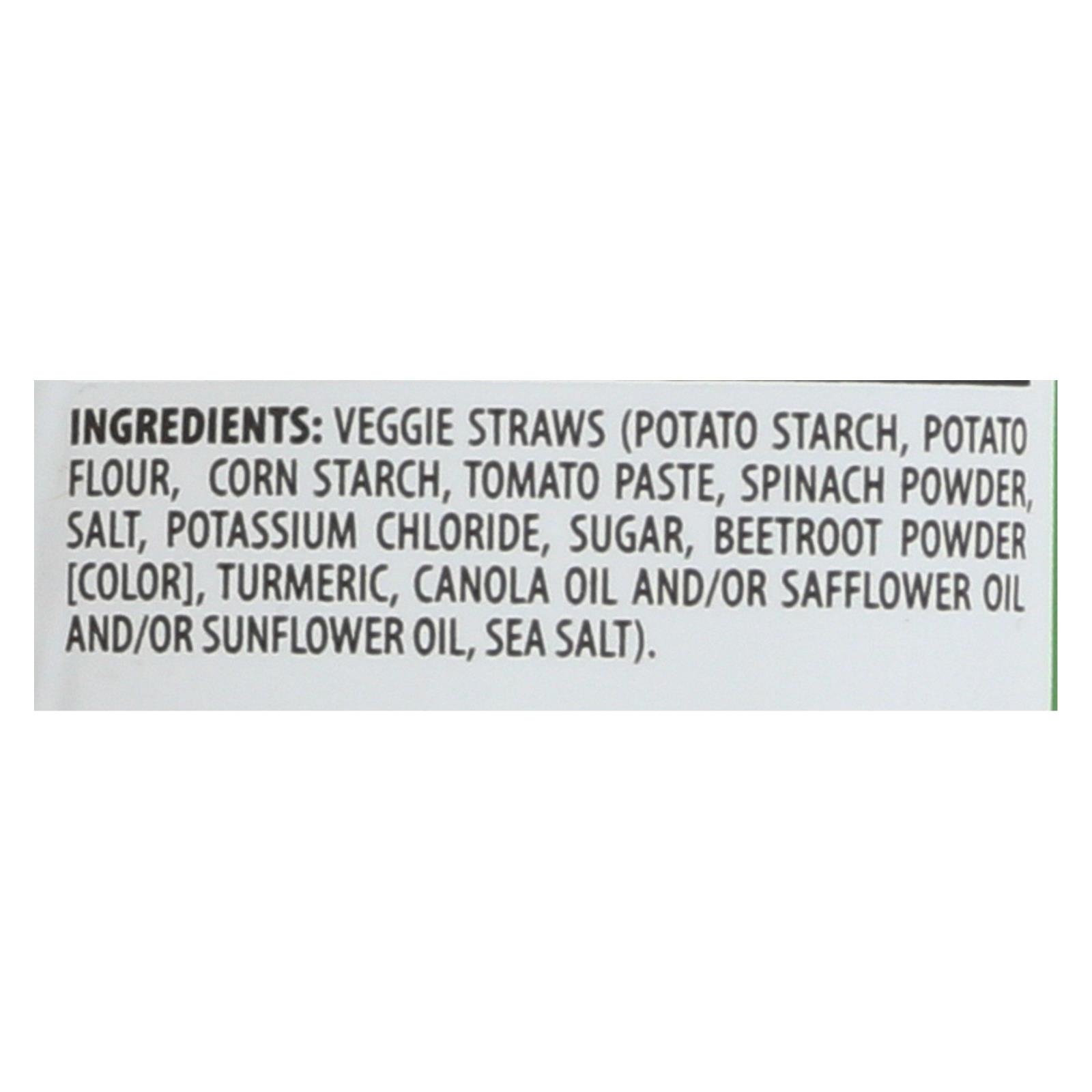 Sensible Portions Garden Veggie Straws, Sea Salt, Case Of 24, 1 Oz. - Image 2