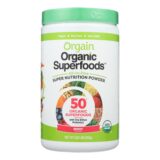 Orgain Organic Hydration Powder, Berry Punch, 0.62 Lb.