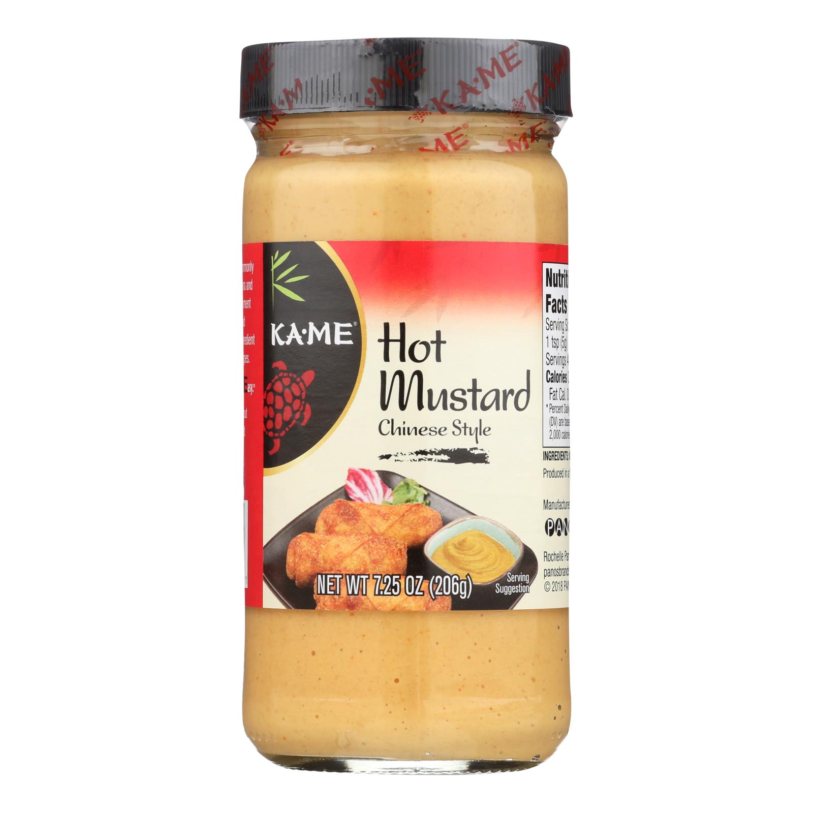 Ka'me Hot Mustard, Case Of 12, 7.25 Oz.