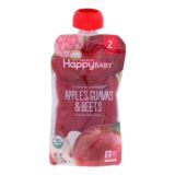 Happy Baby Happy Baby Clearly Crafted, Apples, Guavas And Beets, Case Of 16, 4 Oz.