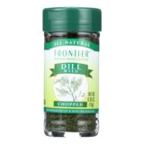 Frontier Herb Dill Weed, City And Sifted, .35 Oz