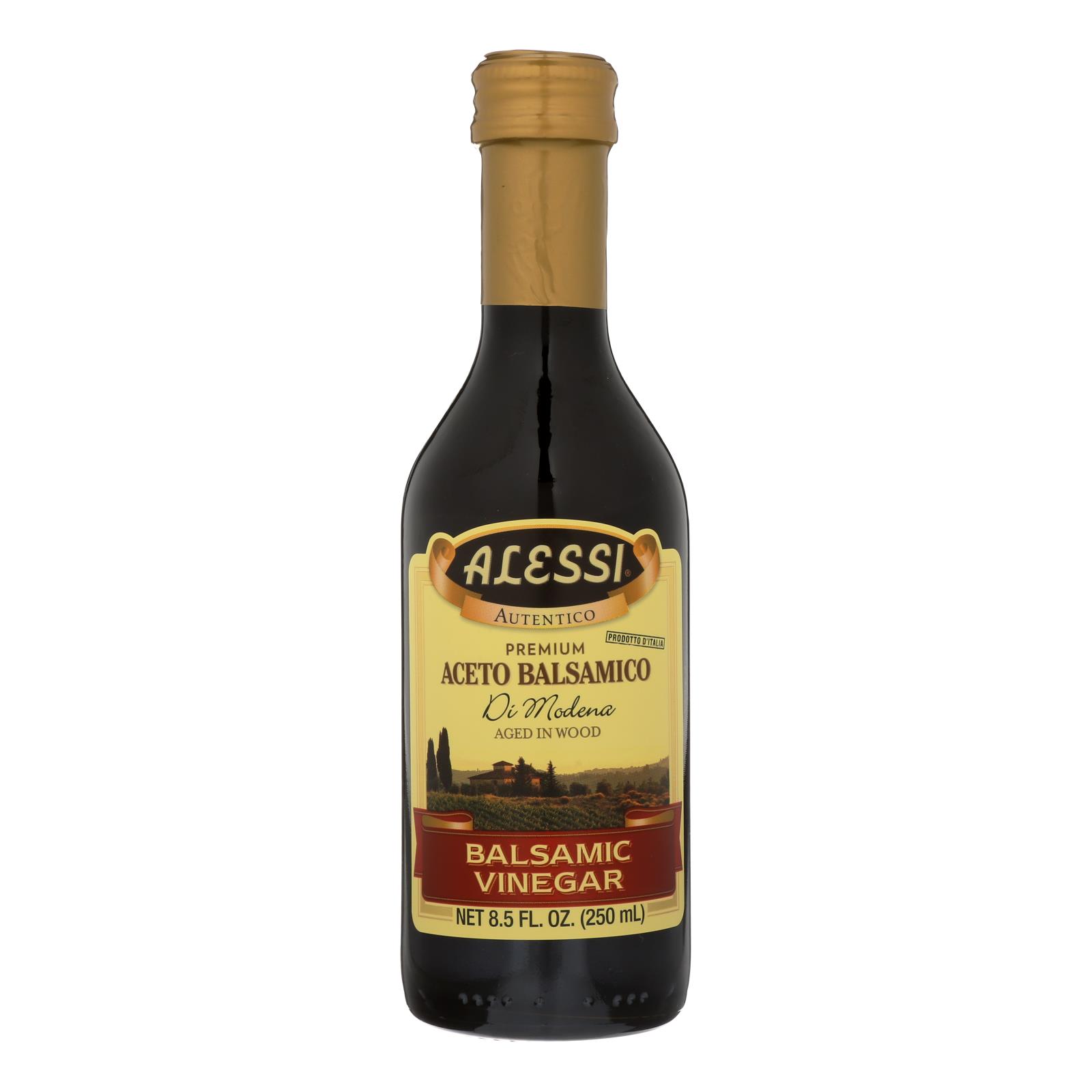 Alessi, Vinegar, Aceto Balsamic, Case Of 6, 8.5 Fl Oz.