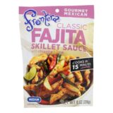 Frontera Foods Classic Fajita Skillet Sauce, Classic Fajita, Case Of 6, 8 Oz.