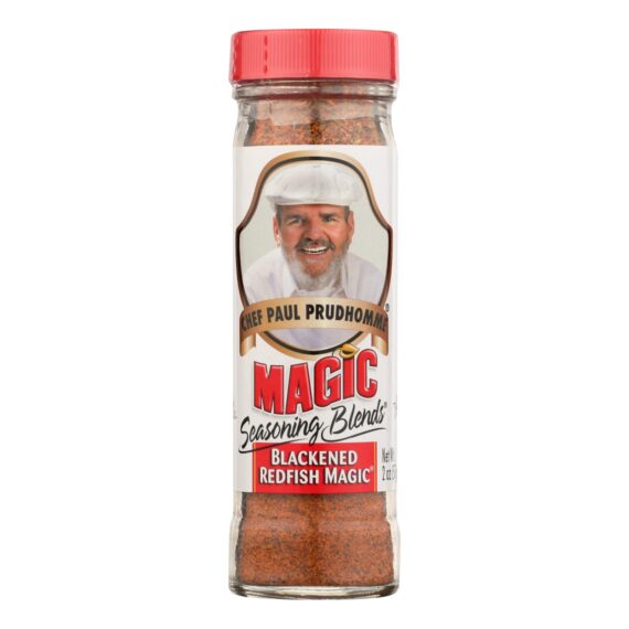Magic Seasonings Chef Paul Prudhommes Magic Seasoning Blends, Blackened Redfish Magic, 2 Oz, Case Of 6