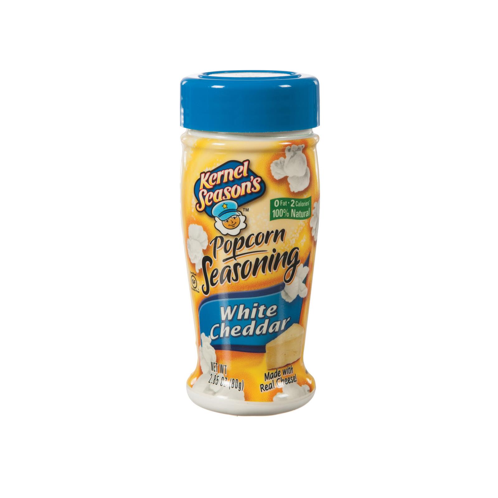 Kernel Seasons Popcorn Seasoning, White Cheddar, Case Of 6, 2.85 Oz.